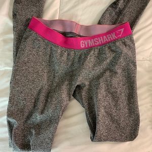 gymshark leggings with leg contour